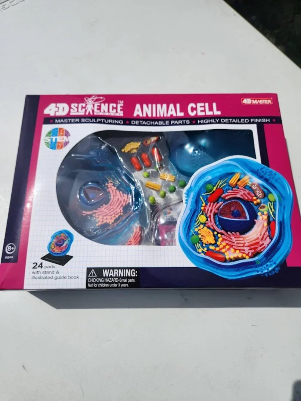 4D Science Animal Cell Anatomy Model High Quality Sculpture Highly Detailed Scho